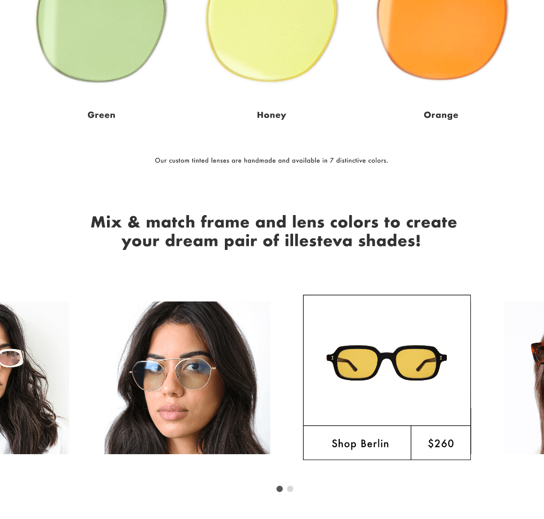 Illesteva digital lens guide